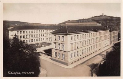 39103577 - 7400 Tuebingen Tuebingen. Partie an der neuen Aula ungelaufen Gute