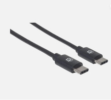 Manhattan Cable 1m USB C to USB C 2.0 353342-Authorised distributor