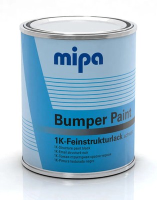 Mipa Bumper Paint schwarz, Stossstangen Spray, Farbe, Lack, Kunststoff