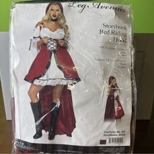 Red Riding Hood Leg Avenue Women Adult Sized Costumes, Multi, Medium Large US