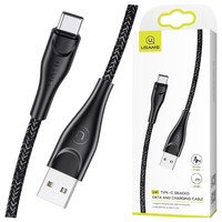 Usams USB-C-KABEL FÜR Samsung Oppo XIAOMI-TELEFONE 1M Schnellladung