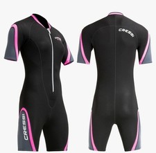 Cressi Playa Women s 2.5mm Shorty Wetsuit Xl 5 Black Pink