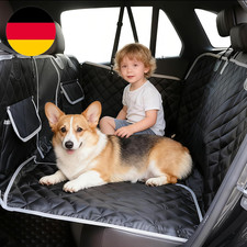 Autoschondecke Hund Rücksitz Extra Stabil, Hundedecke Auto Rückbank Mit Harter U