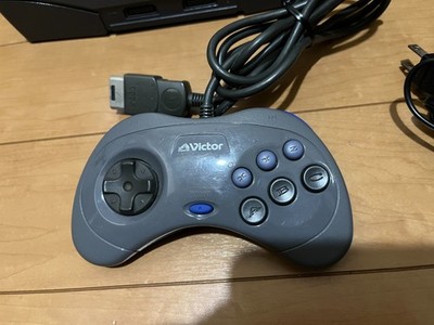 Console Sega Saturn Japonaise – Modèle Victor – Gris – NTSC-J – Occasion