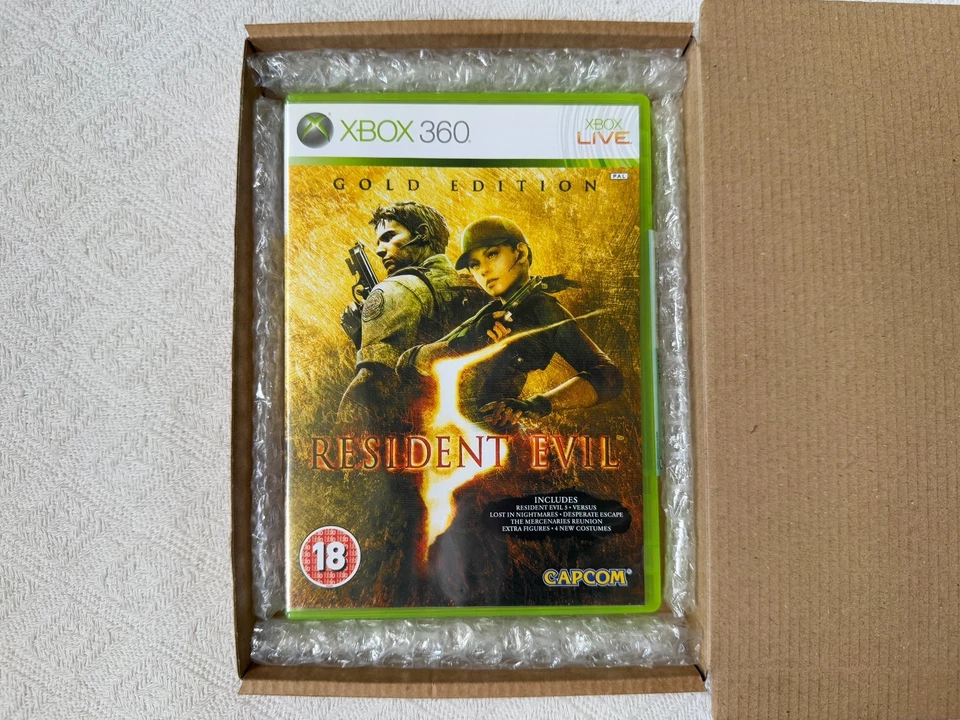 Resident Evil 5 Gold Edition XBOX 360 - UK PAL VGC CIB with Microsoft Seal - Image 2 of 4