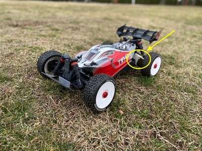 ARRMA Typhon 3s Schutzblech BLX 3s (Farbe Schwarz)