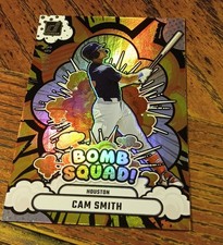 Cam Smith 2025 Donruss Bomb Squad Silver Foil #015/199 - Astros #6 Insert