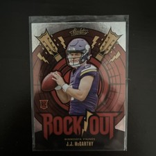 2024 Panini Absolute - Rock Out J.J. McCarthy #RO-JMY (RC)
