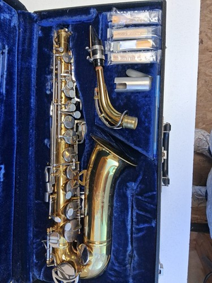 #ad #ad KING Cleveland 613 Alto Saxophone USA Very Good Condition. Case Neck MP $199.99