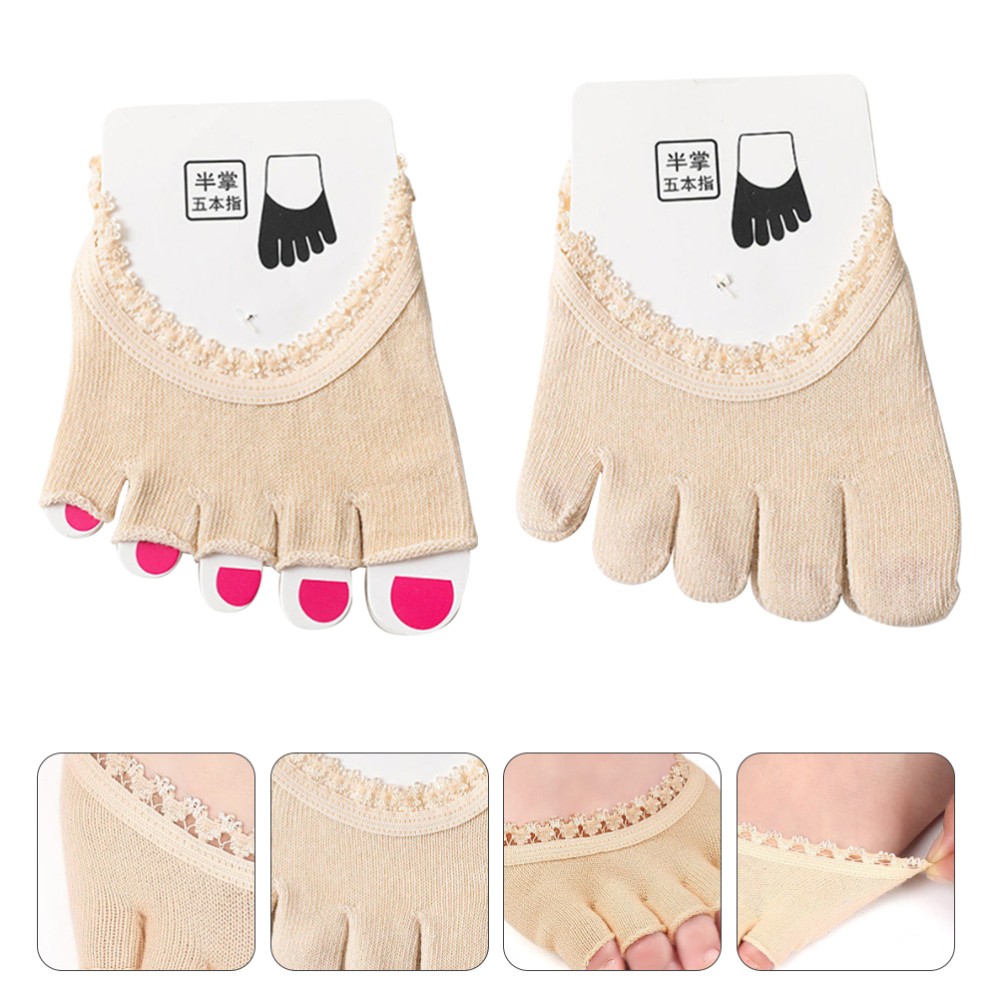 SAOLA 2 coppie sottili a bocca superficiale Sole pads di punta Topper Topper Fodera