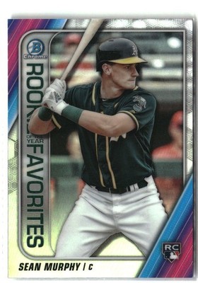 2020 Bowman #ROYF-SM Sean Murphy Chrome Rookie of the Year Favorites