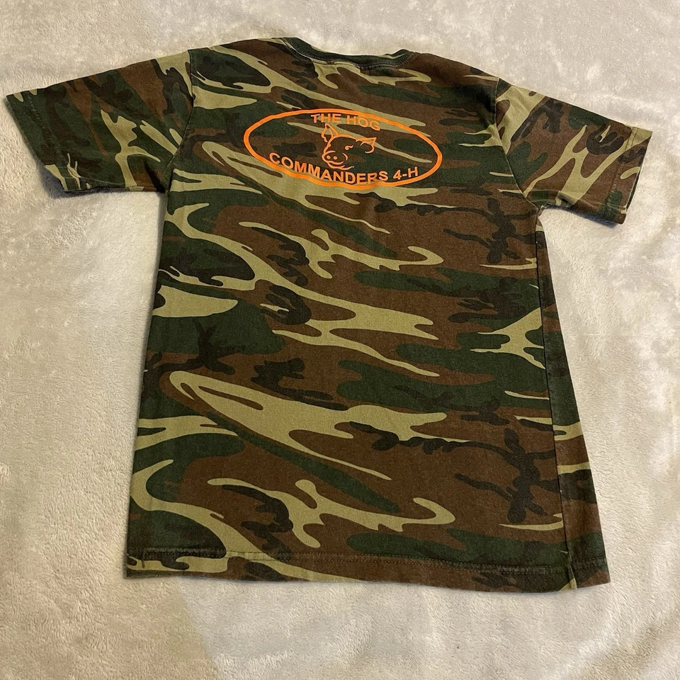 Code V Shirt Men Small Camouflage Lightweight Hog Workout Streetwear Casual Tee - Image 2 of 4