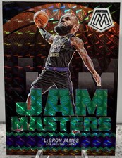 2023-24 Mosaic Basketball Lebron James #14 Jam Masters - Green Mosaic Prizm