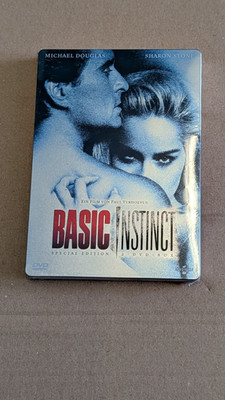 Basic Instinct - Steelbook , DVD Metal BOX , 2x Disc Special Edition , NEU & OVP