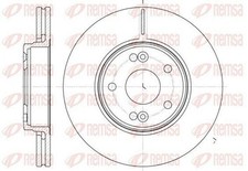 2x REMSA Bremsscheiben Vorne für RENAULT LAGUNA II Grandtour (KG0/1) 280mm