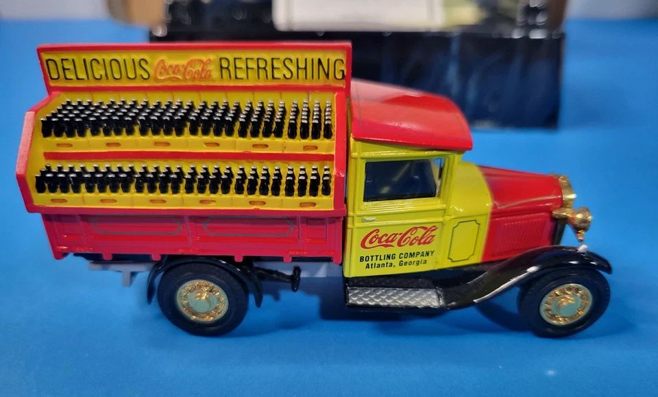 Matchbox Coca-Cola Collection 1932 Ford Model AA  YPC06- M Delivery Truck COA - Image 3 of 4