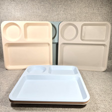 Target Pillowfort Divided Plates. Lot of 6 Target. Assorted Colors.