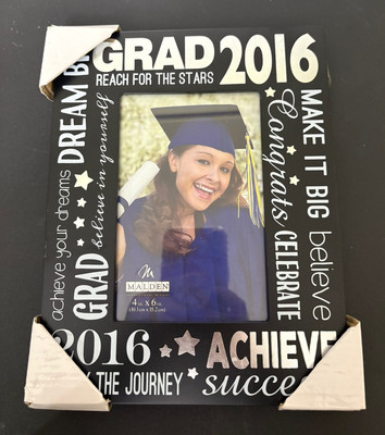 Malden 2016 Graduation Picture Frame 4x6 