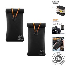 Faraday Pouch for Car Keys  Phones - Dual Pack Signal Blockers