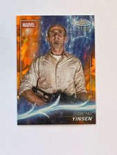 /25 DR. HO YINSEN 2025 TOPPS MARVEL STUDIOS CHROME SAPPHIRE ORANGE Ironman 