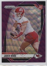 2024 Panini Prizm Rookies Purple Wave Prizm 89/99 Jaden Hicks #336 1by
