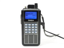 Uniden BCD396T Ham Radio TrunkTracker IV Scanner With Power Supply powers on 