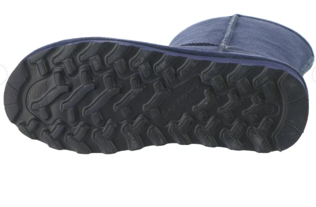 NUEVO EN CAJA BEARPAW Elle corto pantorrilla ancha (mujer)- azul talla 9 Foto 4 de 4