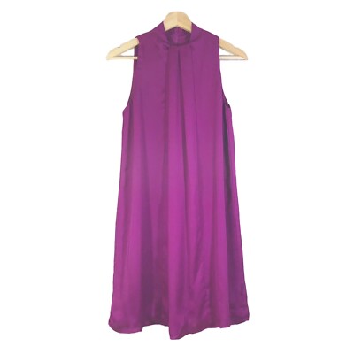 mango pink silk dress Victoria Beckham x Mango + Godets Dress with Decorative Stitching