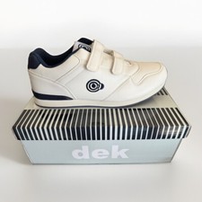 White Bowling Shoes Trainers Grass Indoor Carpet Smooth Soles