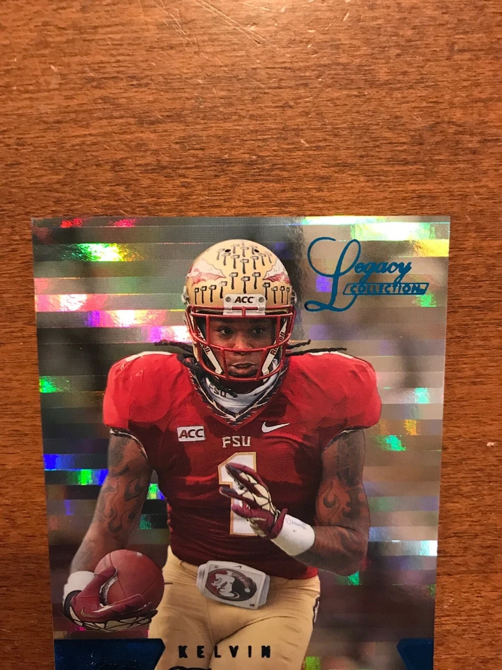 Kelvin Benjamin 2014 Flair Legacy Rookie #117 Row 1 Panthers Bills Chiefs /100 - Image 2 of 4