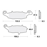 TRW BremsbeläGe Passend Vorn FüR Suzuki SV 650 Bj. 1999-2018