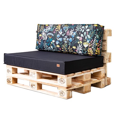 Luxus Garten Palettenkissen 120x65/120x40cm dicker Sitz: 15cm wasserdicht - Bild 22 von 43