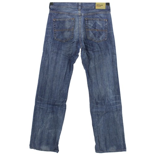 #7731 TOMMY HILFIGER Herren Jeans Hose WYATT Loose blue blau 32/34 - Picture 2 of 2
