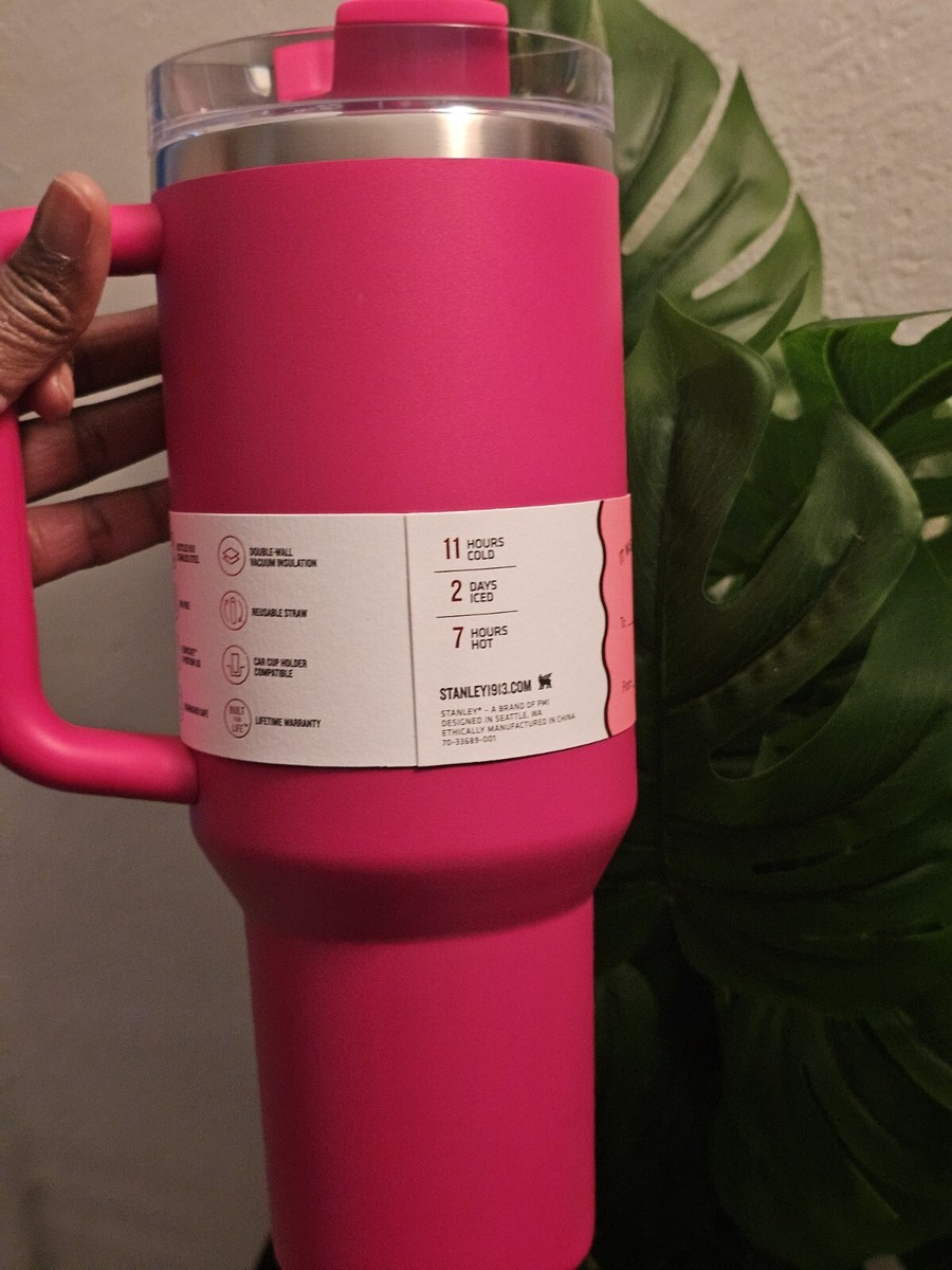 Limited Edition* Stanley V-Day ❤️ Cosmo Pink 40 Oz Tumbler | eBay