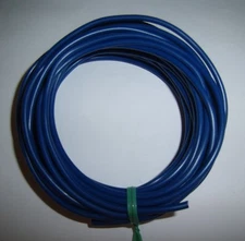 50 Ft 18 Gauge AWG Blue Primary Car Alarm Power Ground Wire 12V Electronic Cable
