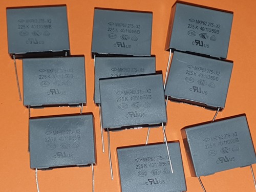 5x MKP Entstörkondensator Radial 4,7µF 275V AC Arcotronics R46KR4470JBM1M 4700nF