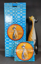 Cool Cats by Toni Goffe for Border Fine Arts ~ THE KISS A3694 ~ Boxed ~Ht 29.5cm