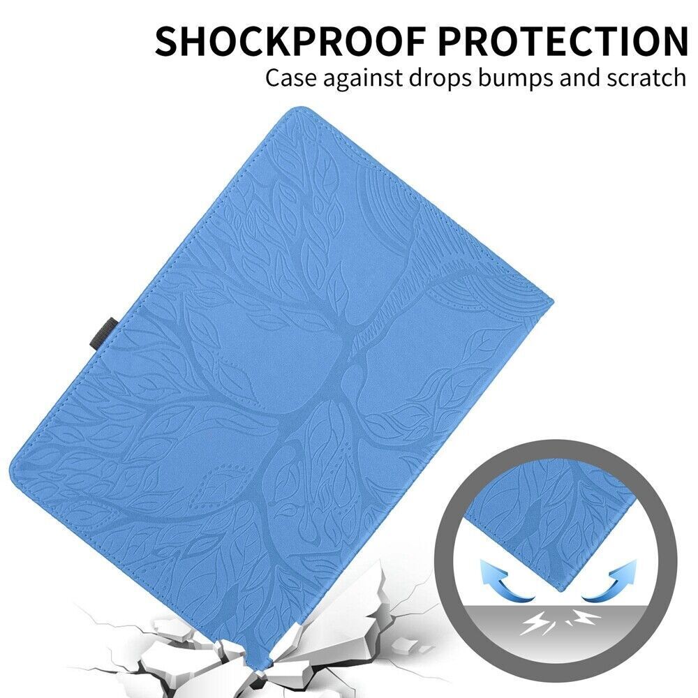 Coole, Blaue Drehbare Hülle Für IPad 2019/2020 10,2