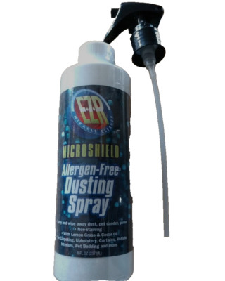 EZR Micro Shield Allergen-Free Dusting Spray With Lemon Grass & Cedar Oil 8 oz