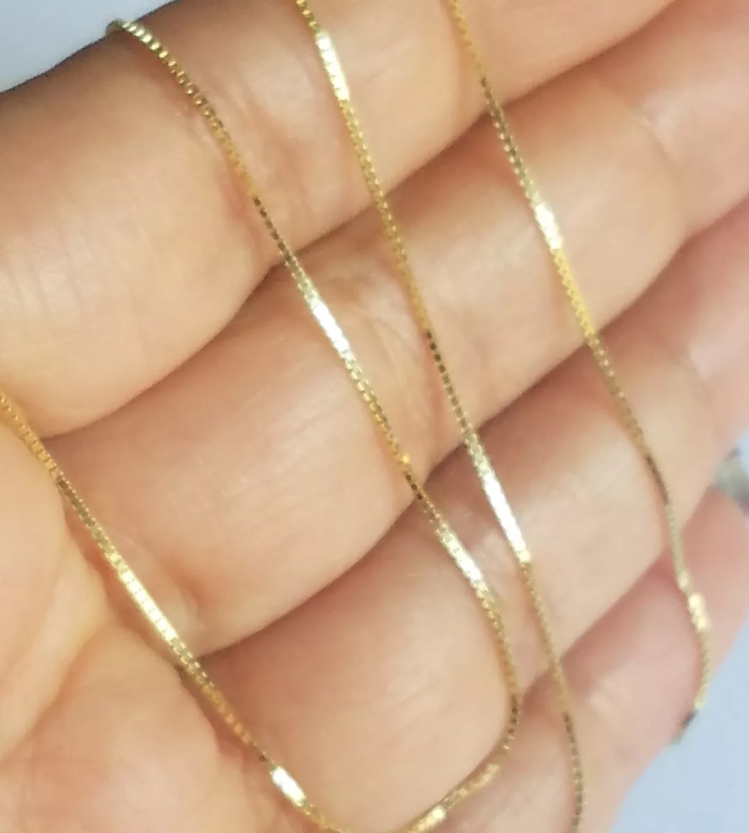 16 inch 14k gold on sale box chain