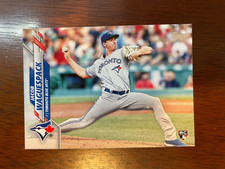 2020 Topps #169 Jacob Waguespack/RC - Toronto Blue Jays