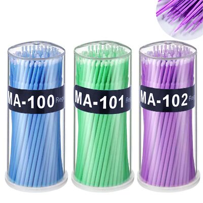 300 Pcs Repair Paint Brushes，Touch Up Paint Brushes, for Automotive Paint chip