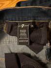WOMENS SEVEN 7 FOR ALL MANKIND JOSEFINA BOYFRIEND DENIM BLUE JEANS 28 X 27 EUC — photo 8