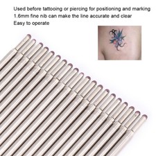 20pcs / Box Tattoo Skin Marker Pen Cores Microblading Marking Pen Refill Acc AU