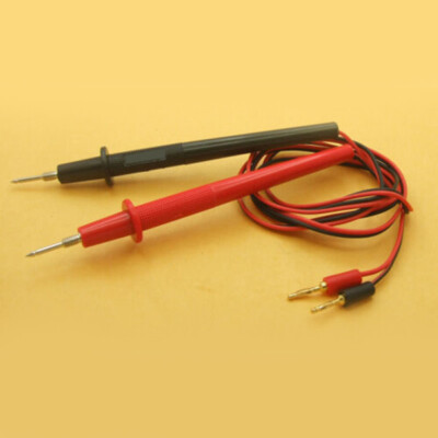 Gilded Copper Male 2mm Banana Plug to Multimeter pen Probes Adapter 100cm Cable