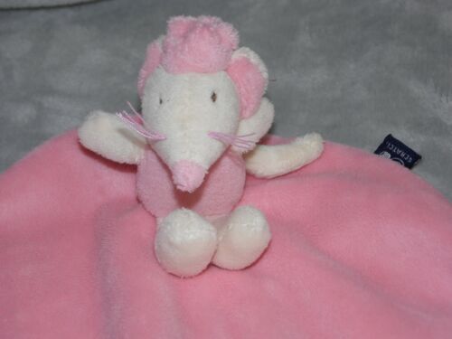 Scratch mouse comforter pink blankie soft toy  - Picture 1 of 5