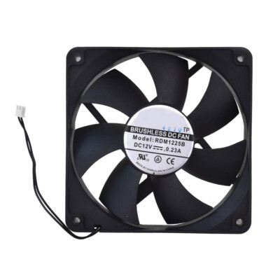 For XFAN RDM1225B Cooling Fan 12035 DC12V 0.23A 120*120*25MM 2Pin