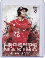 2018 Topps Update Series - Legends in the Making Juan Soto #LITM-8 (RC)