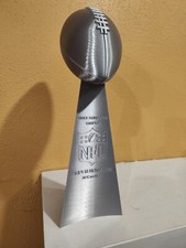 Super Bowl I - LX 1-60 Vince Lombardi Trophy 13.5" Replica