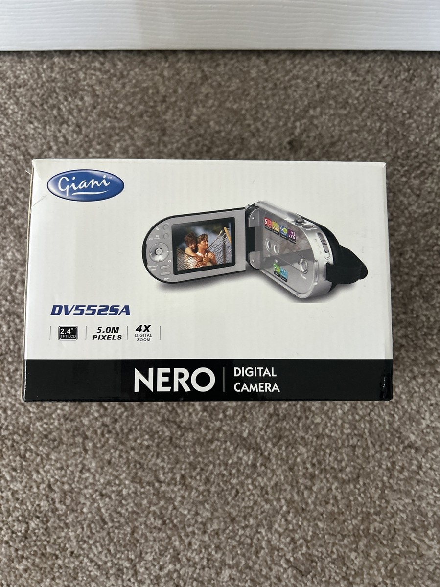 Nero DV552SA 5.0MP Boxed Compact Digital Video Camera Black | eBay UK